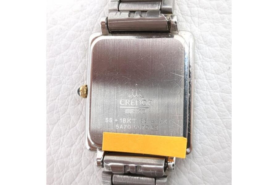セイコー クレドール 5A70-5570 クオーツ レディース 腕時計