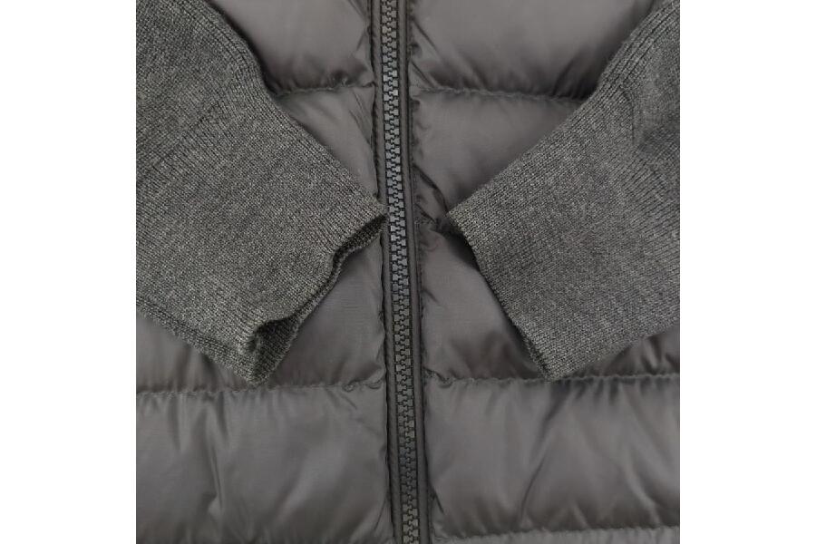 モンクレール MONCLER ダウンパーカー ニット切替カーディガン