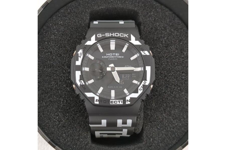 超美品 カシオ G-SHOCK 2100シリーズ 布袋寅泰コラボモデル ブラック 