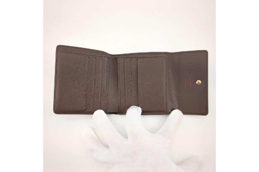 LOUIS VUITTON ルイヴィトン M61668 コンパクト・ジップ ダミエ