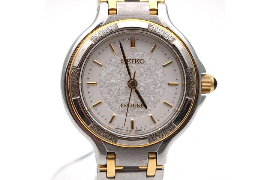 Seiko Exceline 3F31‑5A30 シルバー Seiko Exceline 3F31‑5A30