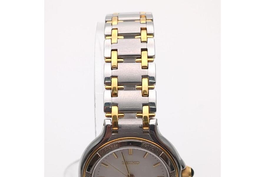 保証付】セイコー エクセリーヌ 3F31-0B80 クオーツ レディース