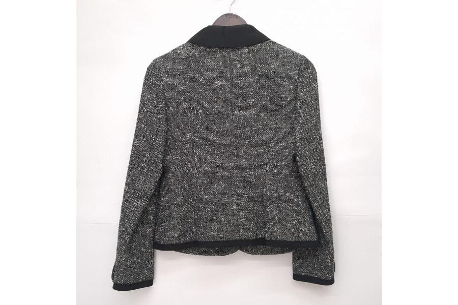 MADAM JOCONDE マダムジョコンダ ツイードジャケット ウール ブラック