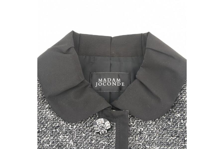 MADAM JOCONDE マダムジョコンダ ツイードジャケット ウール ブラック