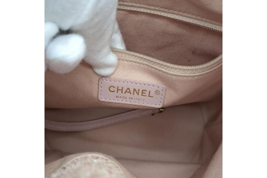 CHANEL シャネル ドーヴィル 巾着 ショルダーバッグ A57536 ピンク