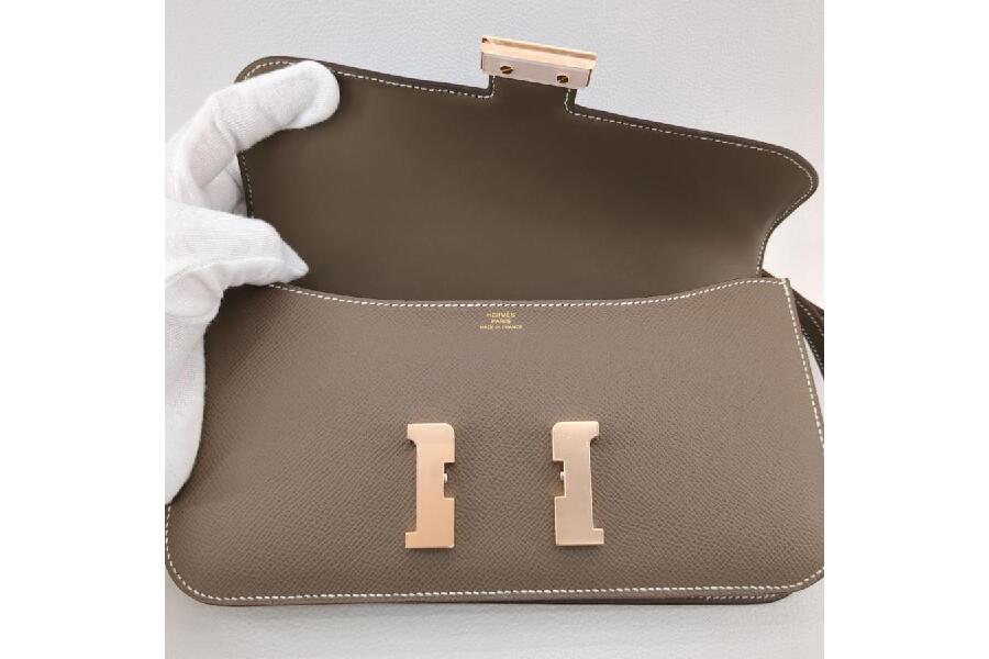 希少未使用！HERMESコンスタンス エラン エトゥープバッグ #入荷
