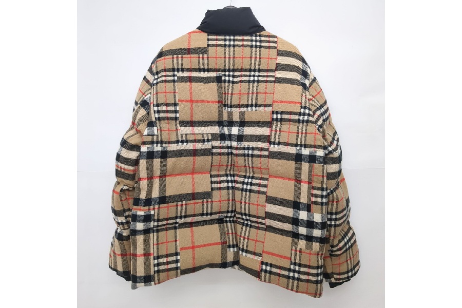 入荷速報】BURBERRY LONDON ノバチェック柄ウールダウンジャケット（L
