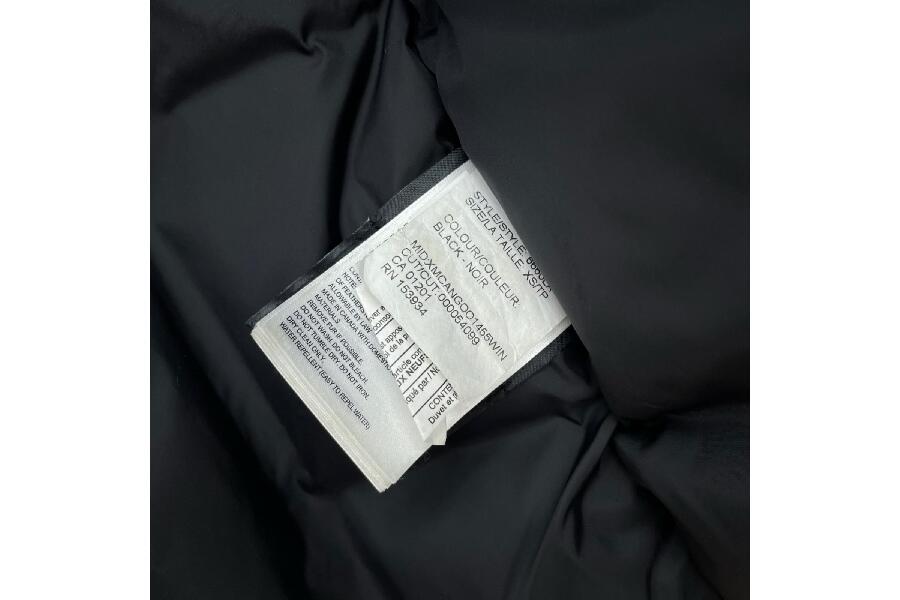 入荷速報】CANADA GOOSE トリリウムパーカー（ブラック、レディースXS
