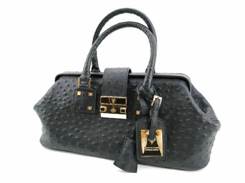 Samantha Thavasa　黒　バッグ　ヴィクトリアベッカムコラボ ヴィクトリアベッカムコラボ！】SamanthaThavasaのドクター