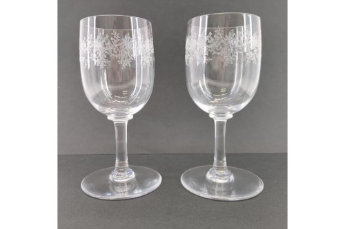 バカラブランデーグラス6客廃盤模様 バカラブランデーグラス6客廃盤