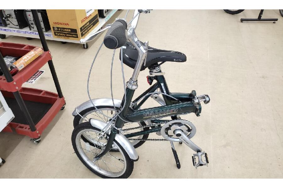 317 ブリヂストン トランジット 折りたたみ自転車 3ギア 前後タイヤ新品 317 ブリヂストン トランジット 折りたたみ自転車 3ギア 前後