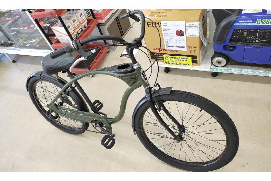 手渡し　静岡市②中古自転車　ウェルビー　ビーチクルーザー 手渡し 静岡市②中古自転車 ウェルビー ビーチクルーザー