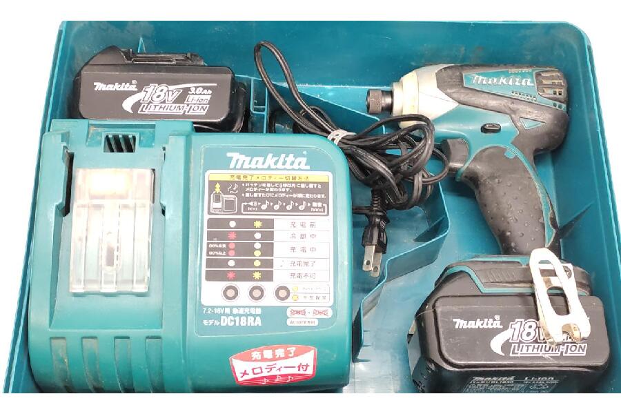 インパクトドライバー makita 18v　中古 MAKITA TD144DRFX 18V充電式インパクトドライバ を入荷致しました