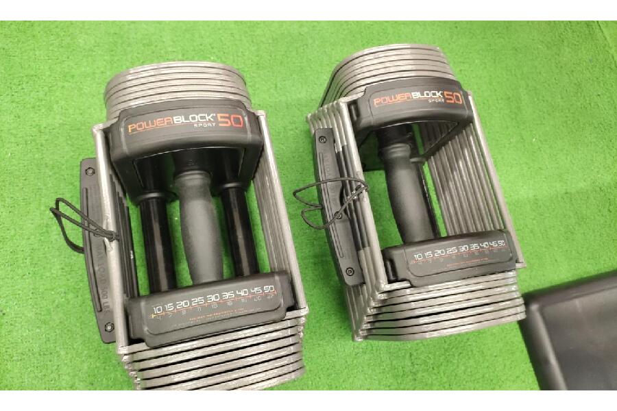 Power Block ダンベル 50 可変式 片方➀ フィットネスショップ