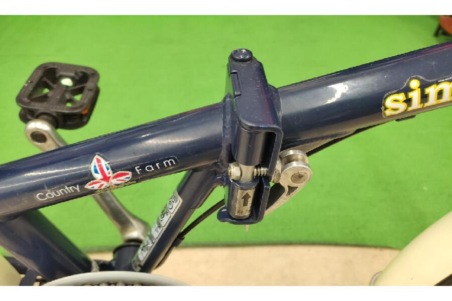 お出かけのお供に。KCDの折り畳み自転車を買取入荷致しました