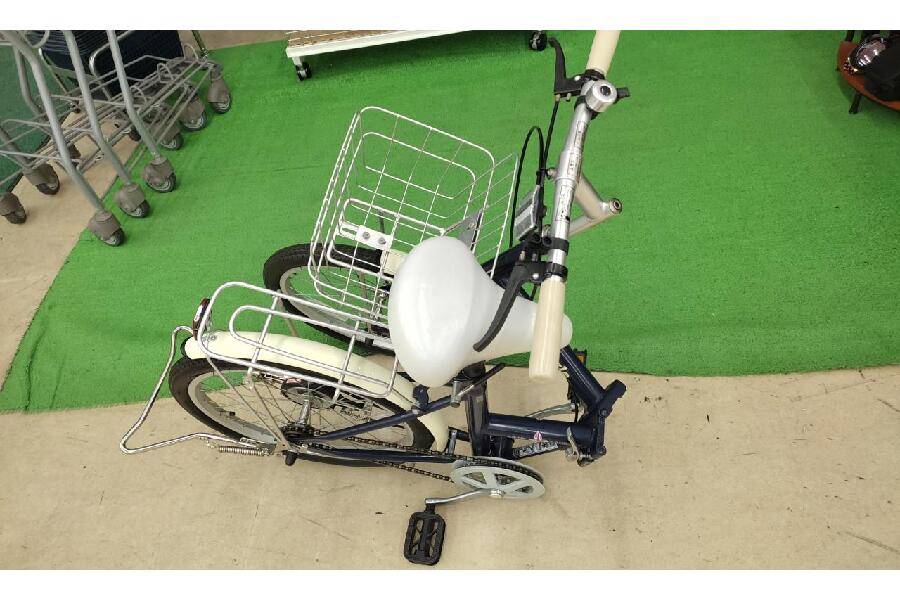 お出かけのお供に。KCDの折り畳み自転車を買取入荷致しました