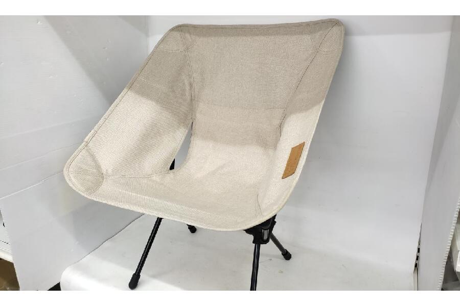 Helinox ビーチチェアメッシュ/ホワイト ハイバック&ローチェア