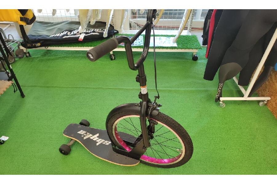 【匿名配送】Sbyke BMX キックボード スケートボード P16 16インチ 自転車+スケートボード＝「Sbyke」 [えん乗り]