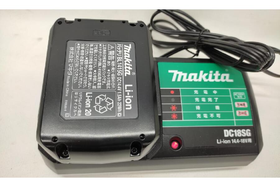 BL1415G、DC18SG マキタ純正 バッテリーと充電器 14.4V 新品
