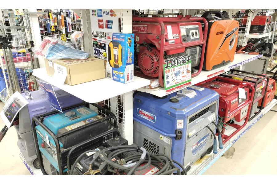 非常時の備えとしても使える。KIPOR（キーパー）の発電機を買取入荷
