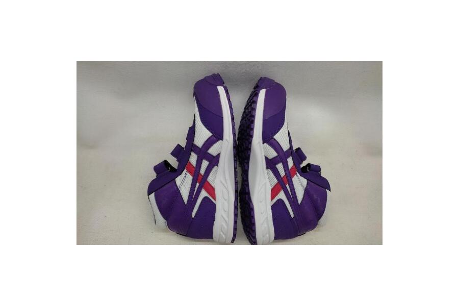中古良品】 asics FIS42S WINJOB ウィンジョブ42S ホワイト×パープル