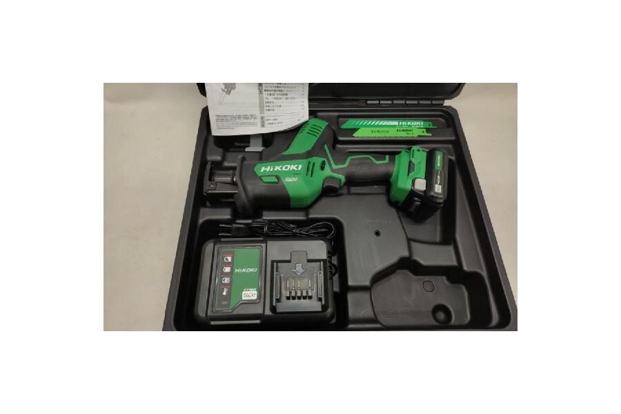 中古良品】 HiKOKI CR12DA(LS) コードレスセーバソー 純正10.8V4.0Ah 