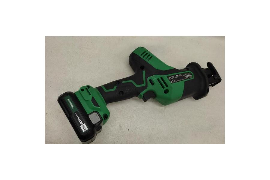 中古良品】 HiKOKI CR12DA(LS) コードレスセーバソー 純正10.8V4.0Ah 