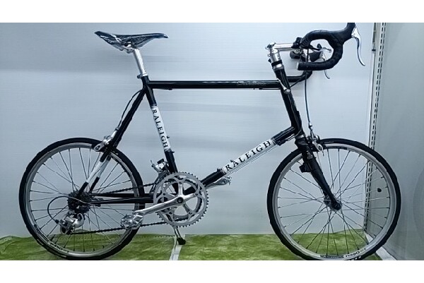 Raleigh ラレー　ミニベロ 自転車 ブラック とにかくかっこいいミニベロ。RALEIGH（ラレー）のミニベロをご