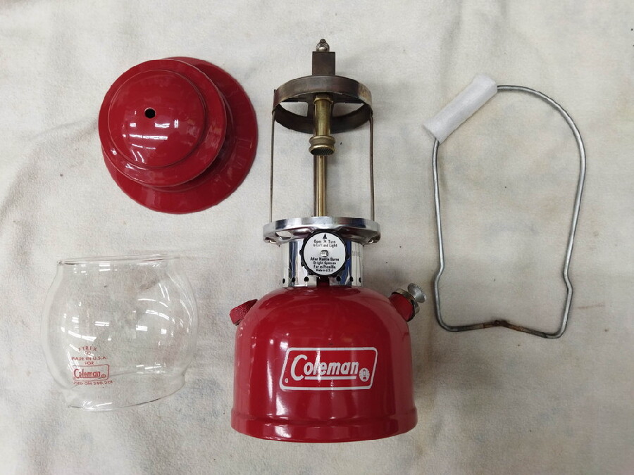 コールマン ガソリン ランタン 200A 1973 10 ケース付き Coleman 200A