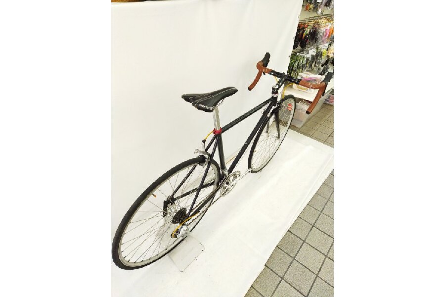 クロモリロードバイクcalamita due （【Calamita】細身の