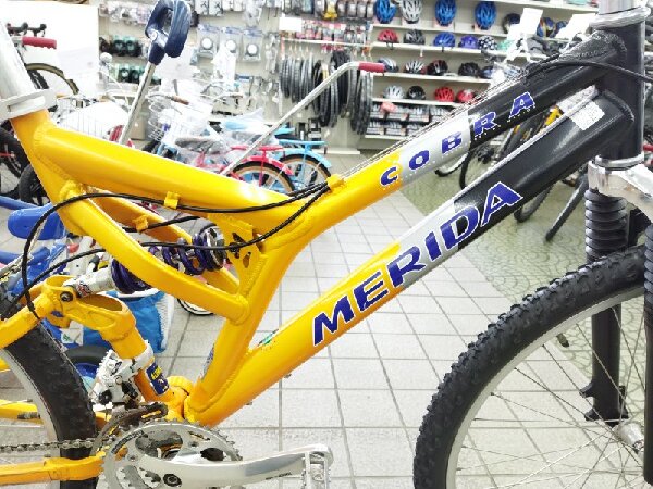 まだまだ現役のビンテージマウンテンバイク! MERIDA COBRA のご