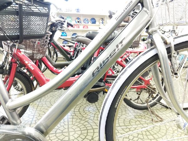 通勤・通学の王様！銀チャリちえばコレ!! BRIDGESTONE Albelt の
