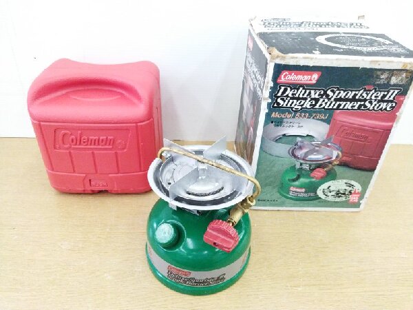 Coleman Deluxe Sportster II シングルバーナー Coleman