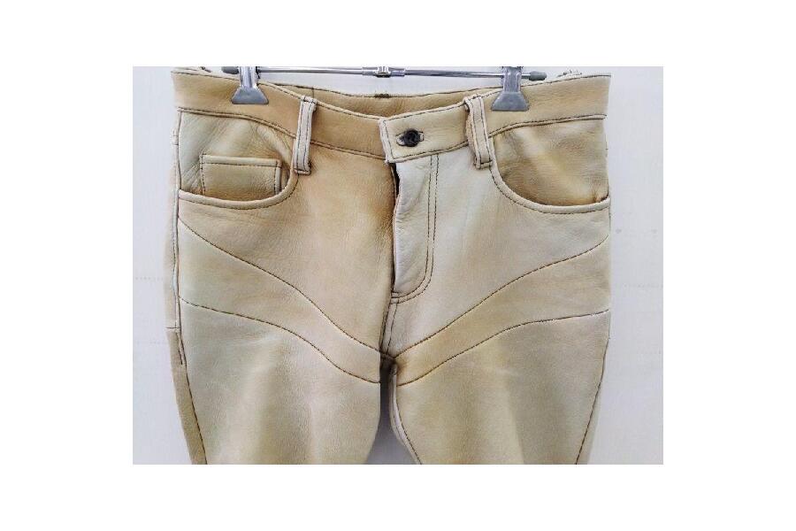 AYUITE アユイテ ライダースパンツ レザーパンツ ボトムス 鹿革 M