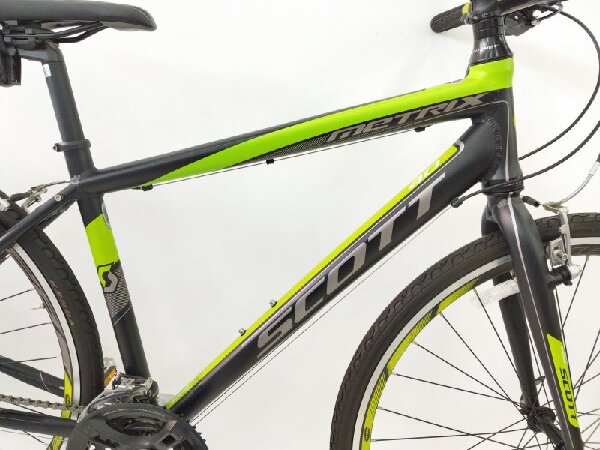 引き取り限定♪人気のクロスバイク♪お手軽価格♪通勤通学やレジャーなどにどうぞ♪ XLEAT クロスバイク 700c 自転車 21段変速 シマノ製 クロモリ 軽量