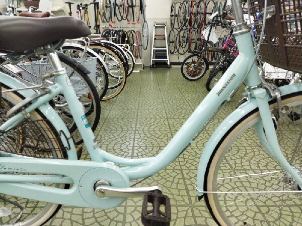 普段使いに！BRIDEGESTONE Alumiu シティサイクル