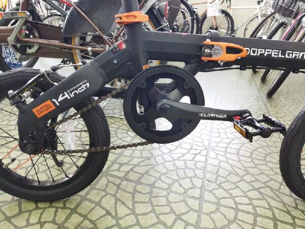 キャンプや旅行に！DOPPELGANGER ハコベロ 折り畳み自転車