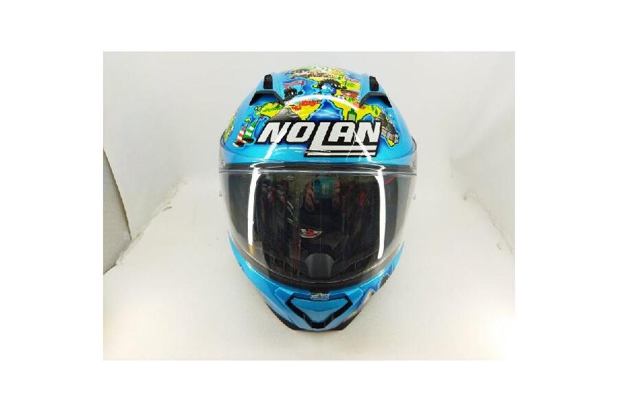 正規 ノーラン 美品】NOLAN N87 バイク 78 イタリー メランドリー セキュリティ・セーフティ
