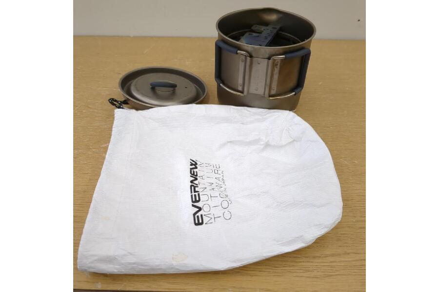 EVERNEW Ti Mug Pot 500ストーブセット ゴトク・収納袋付