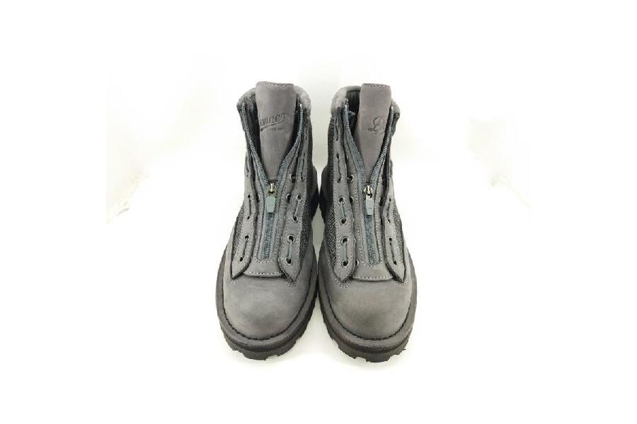 ダナー&hobo ハイカットミリタリーブーツ グレー 26.5 ダナー&hobo ハイカットミリタリーブーツ グレー 26.5
