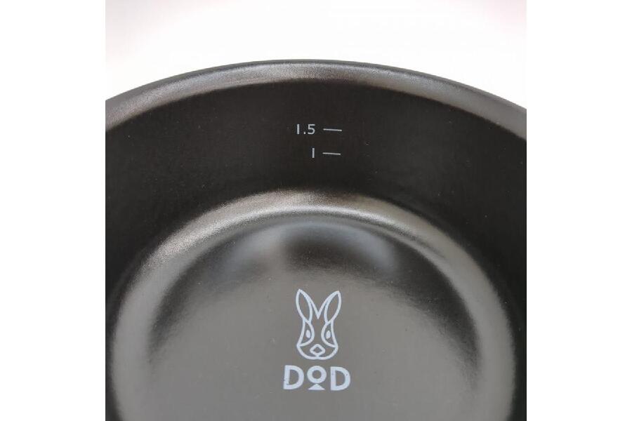 DOD 放浪ヒトリガマ 容量650ml 1.5合炊きサイズ ホーロー素材 直