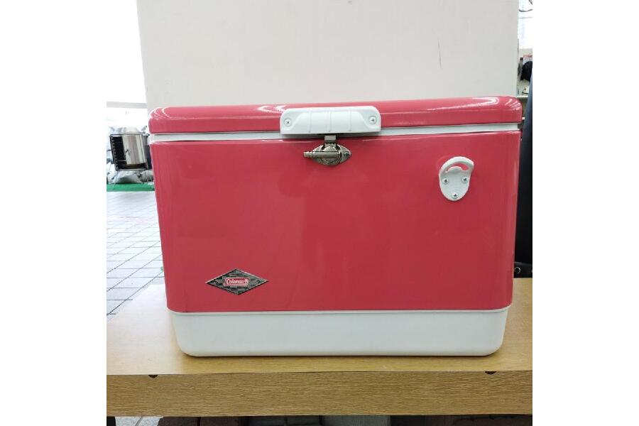 Coleman 60周年記念！ピンクのスチールベルトクーラー #入荷しま