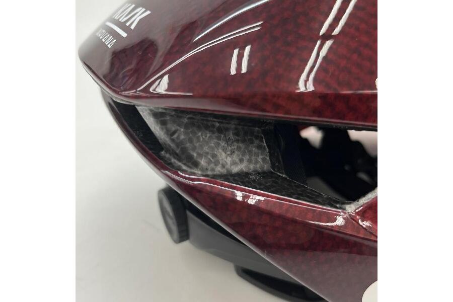 KASK NIRVANA レッド：270gの軽量サイクルヘルメット #入荷しました