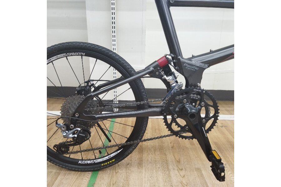 値下げ！MINIフォールディングバイク10速カスタム引き取り限定（大阪市内） ロードバイクのようなフォールディングミニベロ。Pacific Cycle