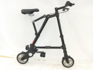 リユース品　折りたたみ自転車 ブラック 折りたたみ自転車 <NEW>掘り出し物が買取新入荷！通販サイトもお