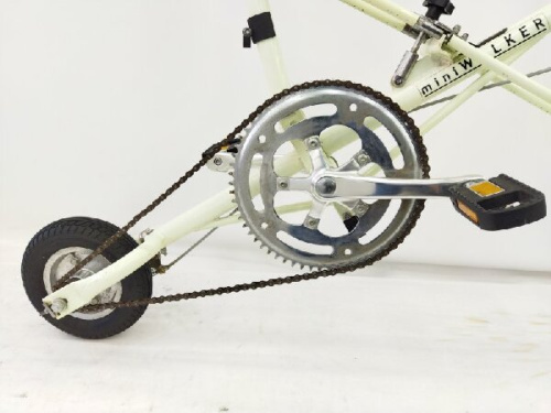 希少！17バイシクル　ミニウォーカー　フォールディング　8インチ スタンド付き 車のトランクに楽々収まる！デザインもキュート
