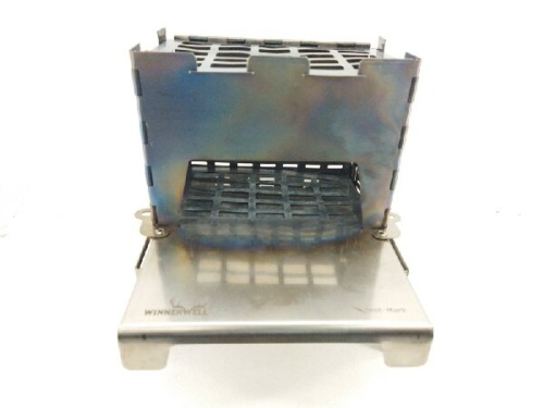 WINNERWELL &テンマクデザイン　コラボ　焚き火台 チタン製 ORU 30秒で設営・撤収できるテンマクのコンパクト焚き火台「ORU