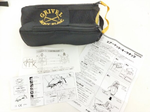 激安単価で GRIVELのエアーテックオートマチックアイゼンを入荷致しました アイゼン