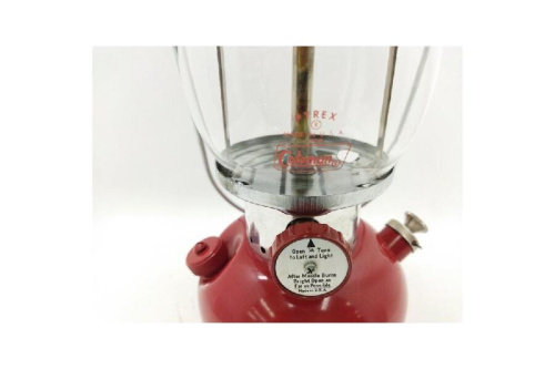 Coleman ホワイトガソリンランタン 200A ホワイトボーダー 冊子・箱付